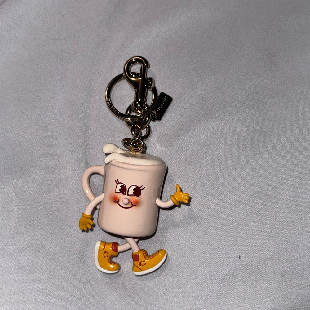 Coach Coffee Charm